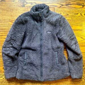 Patagonia Women's los Gatos full zip sweater •size medium color blue soft comfy